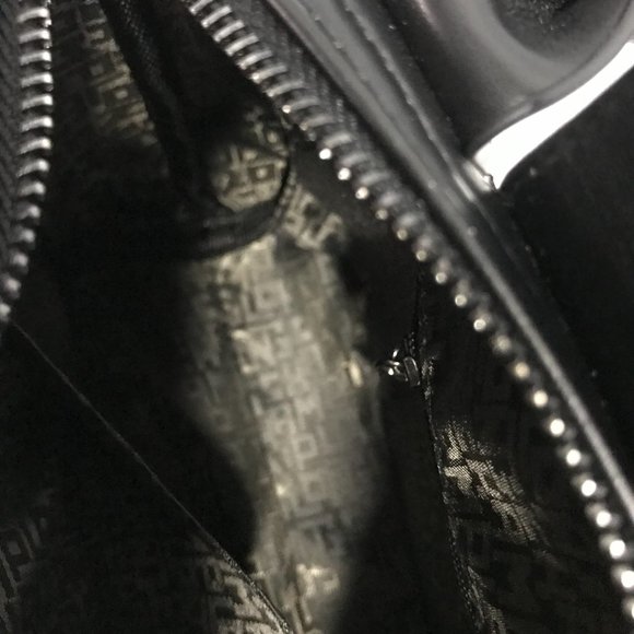 Longchamp Women's White Mini Le Pliage Leather Top Handle Bag Purse Crossbody  i - Picture 11 of 11